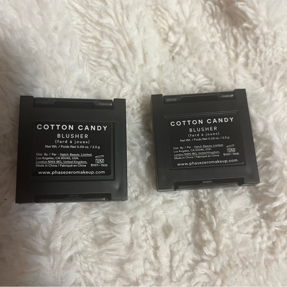 TWO- Phase Zero blush in cotton candy. Two travel size 2.5g - Picture 4 of 9